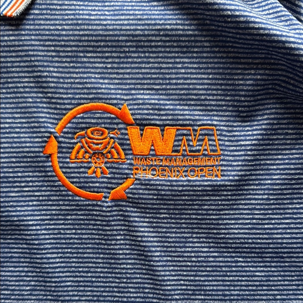 Men’s Waste Management Tournament Golf Polo View 2